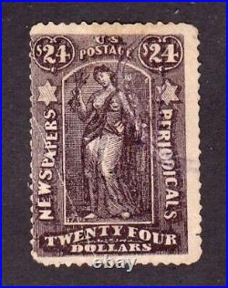 United States stamp #PR29, used, old crease, SCV $1400.00 FREE SHIPPING