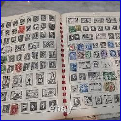 United States stamp collection in 1950 HE Hárris Pioneer album. Oldies/goodies
