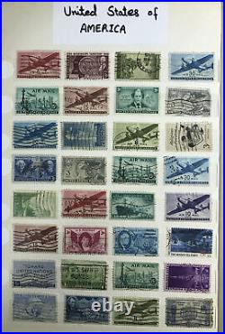 United states of America, Mix Stamps Collection, Highly Collectible, USA Stamps