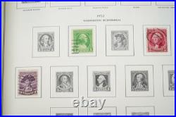 Us 1893-1989 Collection Of 1000+ Stamps Mint & Used Stored In Harris Album