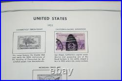 Us 1893-1989 Collection Of 1000+ Stamps Mint & Used Stored In Harris Album