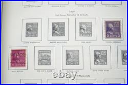 Us 1893-1989 Collection Of 1000+ Stamps Mint & Used Stored In Harris Album