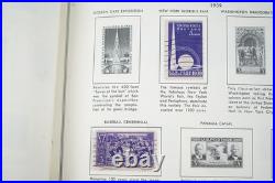 Us 1893-1989 Collection Of 1000+ Stamps Mint & Used Stored In Harris Album