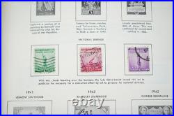 Us 1893-1989 Collection Of 1000+ Stamps Mint & Used Stored In Harris Album