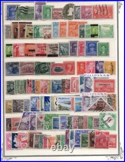 Us 1900-1940 Collection Of 450+ Stamps Used & Mint Includes Many Coils