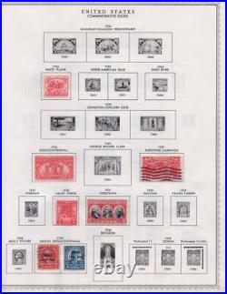 Us 1900-1940 Collection Of 450+ Stamps Used & Mint Includes Many Coils
