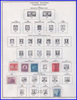 Us 1900-1940 Collection Of 450+ Stamps Used & Mint Includes Many Coils
