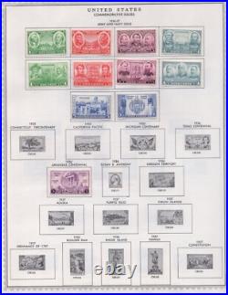 Us 1900-1940 Collection Of 450+ Stamps Used & Mint Includes Many Coils