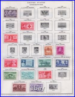 Us 1900-1940 Collection Of 450+ Stamps Used & Mint Includes Many Coils