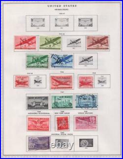 Us 1900-1940 Collection Of 450+ Stamps Used & Mint Includes Many Coils