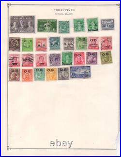 Us 1900-1940 Collection Of 450+ Stamps Used & Mint Includes Many Coils