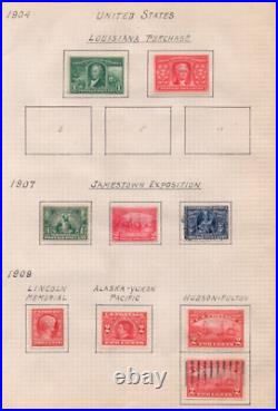 Us 1908-1927 Collection Of 148 Stamps Mint & Used Presidential & Commemorative