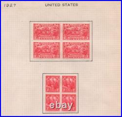 Us 1908-1927 Collection Of 148 Stamps Mint & Used Presidential & Commemorative