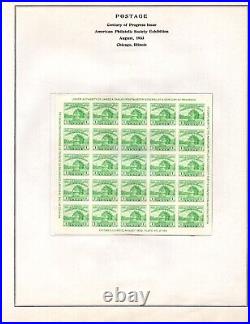 Us 1922-1946 Collection Of 106 Stamps 51 Mint & 55 Used