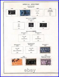 Us 1922-1946 Collection Of 106 Stamps 51 Mint & 55 Used