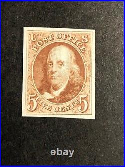Us #3 Used Outstanding 4 Margin Stamp With Psag Cert Graded 90