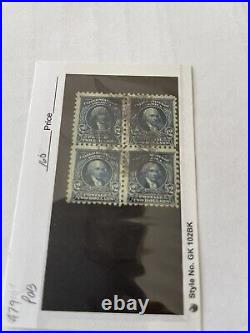 Us 479 madison block of 4 stamps