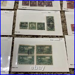 Us Stamp Lot In Glassines Hamilton $5, Precancels, Lexington-concord & More