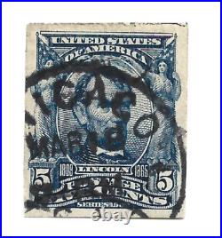 Us Used Stamp Scott #315 Green 1906-08
