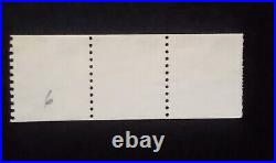 Us stamps Sc 1891 plate 6 strip of 3 used scarce