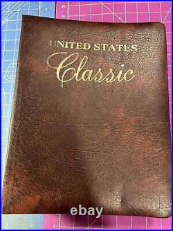 Used Harris United States Classic Album To 1981 A Few Stamps Very Nice