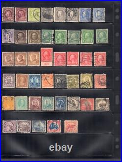 Used Lot 150+ U. S. Stamps 1870-1926 Trans Miss, Wash/Franklin many others Used Lot 150+ U. S. Stamps 1870-1926 Trans Miss, Wash/Franklin many others
