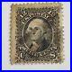 Used Stamp United States 12 C Black 1861 Washington