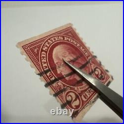 VERY RARE Washington 2 Cent Red Stamp