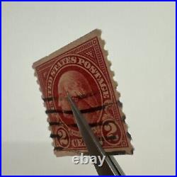 VERY RARE Washington 2 Cent Red Stamp