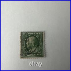 VERY Rare 1923 Benjamin Franklin 1 Cent Stamp