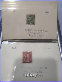 VINTAGE And Valuable United States Stamp Collection. 1800s Plus. Top Of Line