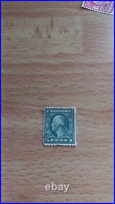 VINTAGE U. S. Stamp 1 Cent George Washington VERY RARE Postage