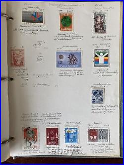 Very Large And Extensive Stamp Collection Worldwide Olympics