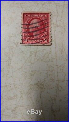 Vintage 2 Cent George Washington Postage Stamp US FREE SHIPPING