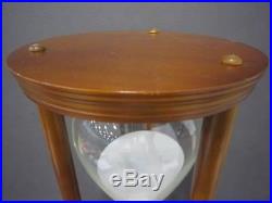 Vintage Extra Large Wood 1 Hour Glass 20.5 Tall Hourglass XL Jumbo Giant Sand