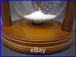 Vintage Extra Large Wood 1 Hour Glass 20.5 Tall Hourglass XL Jumbo Giant Sand