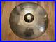 Vintage Mid 50s 22 A Zildjian Block Stamp Thin Ride Cymbal 2345 grams