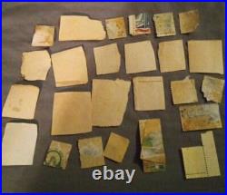 Vintage ½¢ To 15¢ Used US Postage Stamp Lot (27) RARE