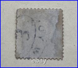 Vintage US 3 Cent George Washington Stamp Purple New York Fancy Cancel Look