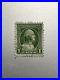 Vintage US George Washington 1 cent Stamp Green Very Fine
