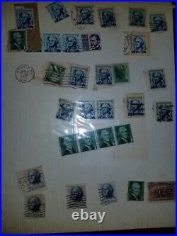 Vintage US postage stamp lot George Washington and Lots Of Others