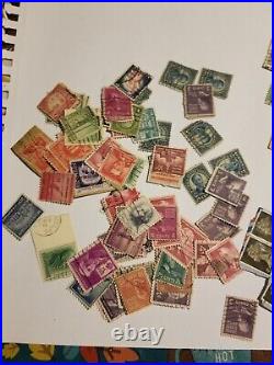 Vintage US postage stamp lot George Washington and Lots Of Others