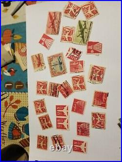 Vintage US postage stamp lot George Washington and Lots Of Others