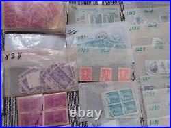 Vintage Us Stamp Collection Lot of Over 5,000 Used