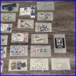 Vintage Years of Hundreds of US / United States & US Christmas Used Stamps Lot