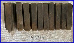 Vtg Machinist Steel Letter Tool Metal Die Punch Alphabet Stamping Set 1/2 Yale