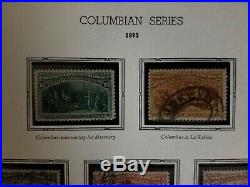 WPPhil US Stamps Scott 230-245 Columbians Used Complete set including Broken Hat