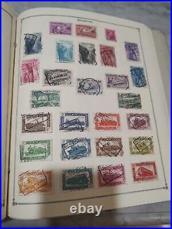 Worldwide Stamp Collection In 1963 Scott Quality Album HUGE And Valuable. View