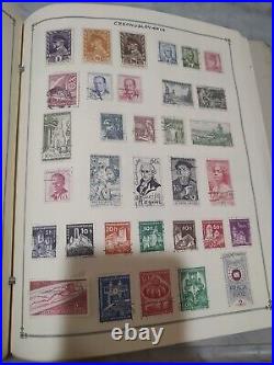 Worldwide Stamp Collection In 1963 Scott Quality Album HUGE And Valuable. View