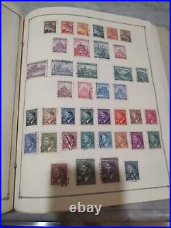 Worldwide Stamp Collection In 1963 Scott Quality Album HUGE And Valuable. View